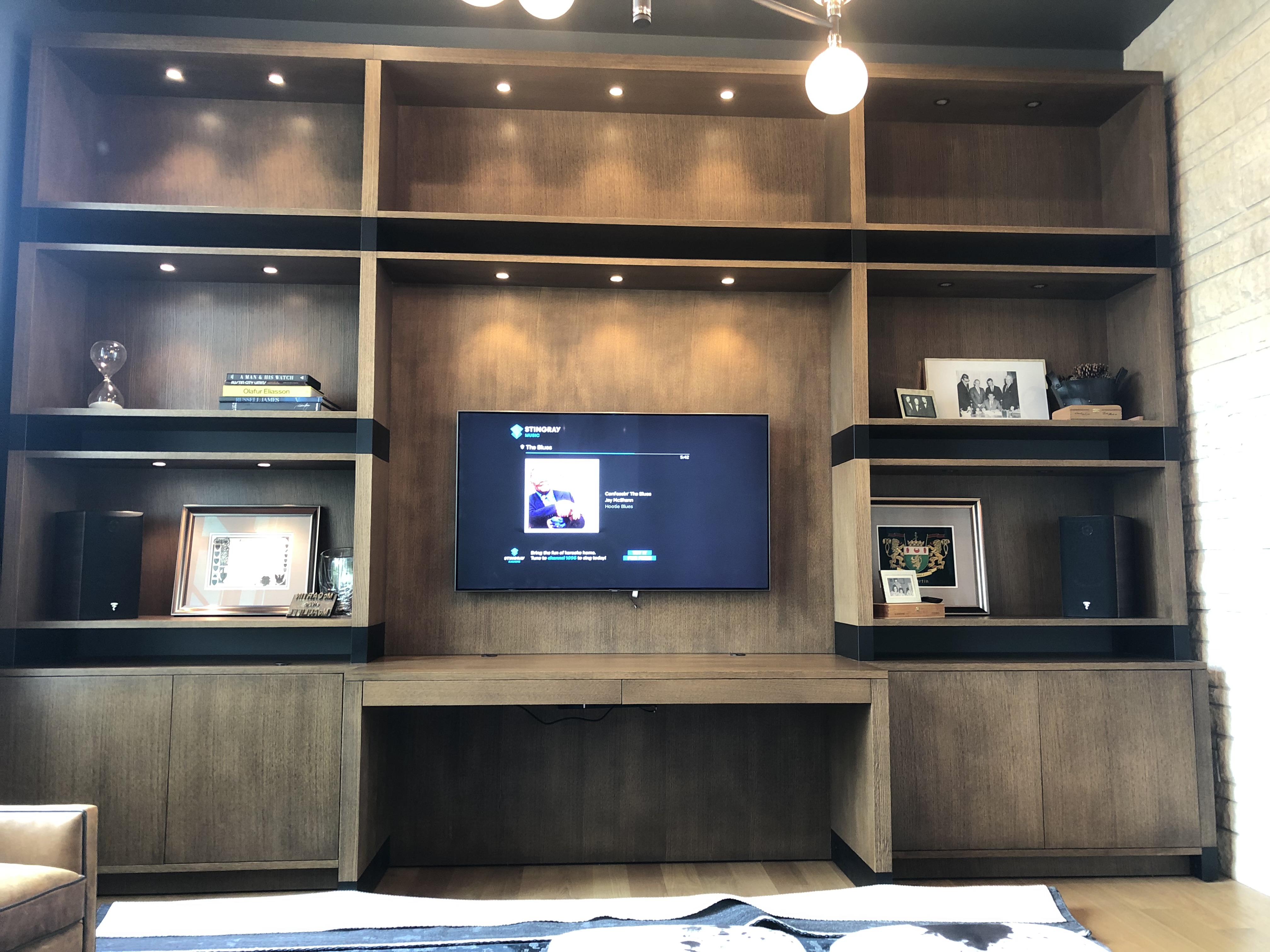 Bee Cave home cinema and automation installation by Bellah Audio.