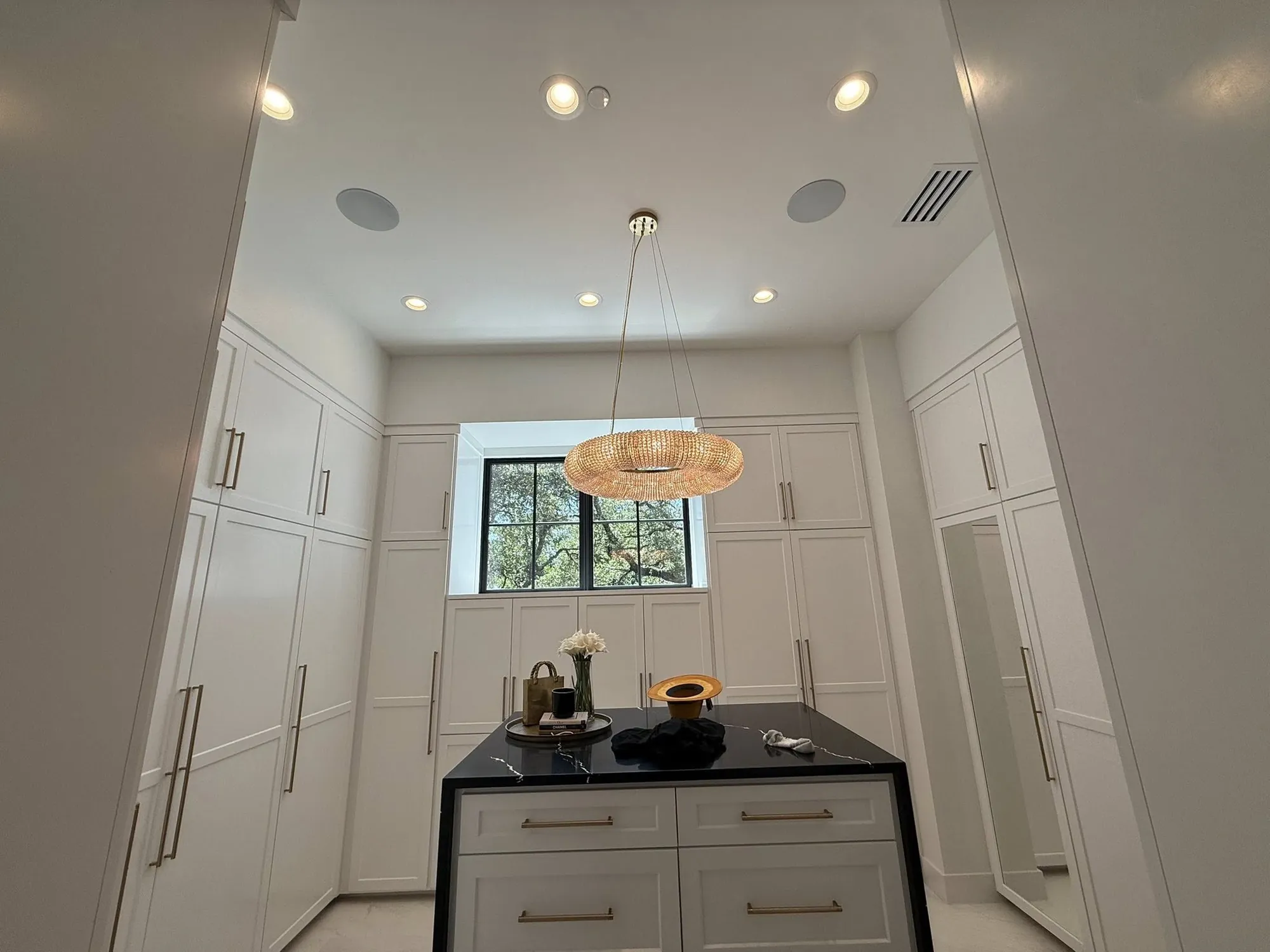 Primary Closet — Bellah Audio Austin project