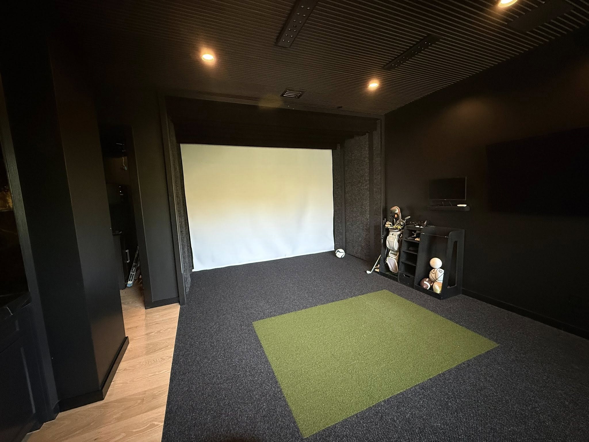 Golf Simulator — Bellah Audio Austin project