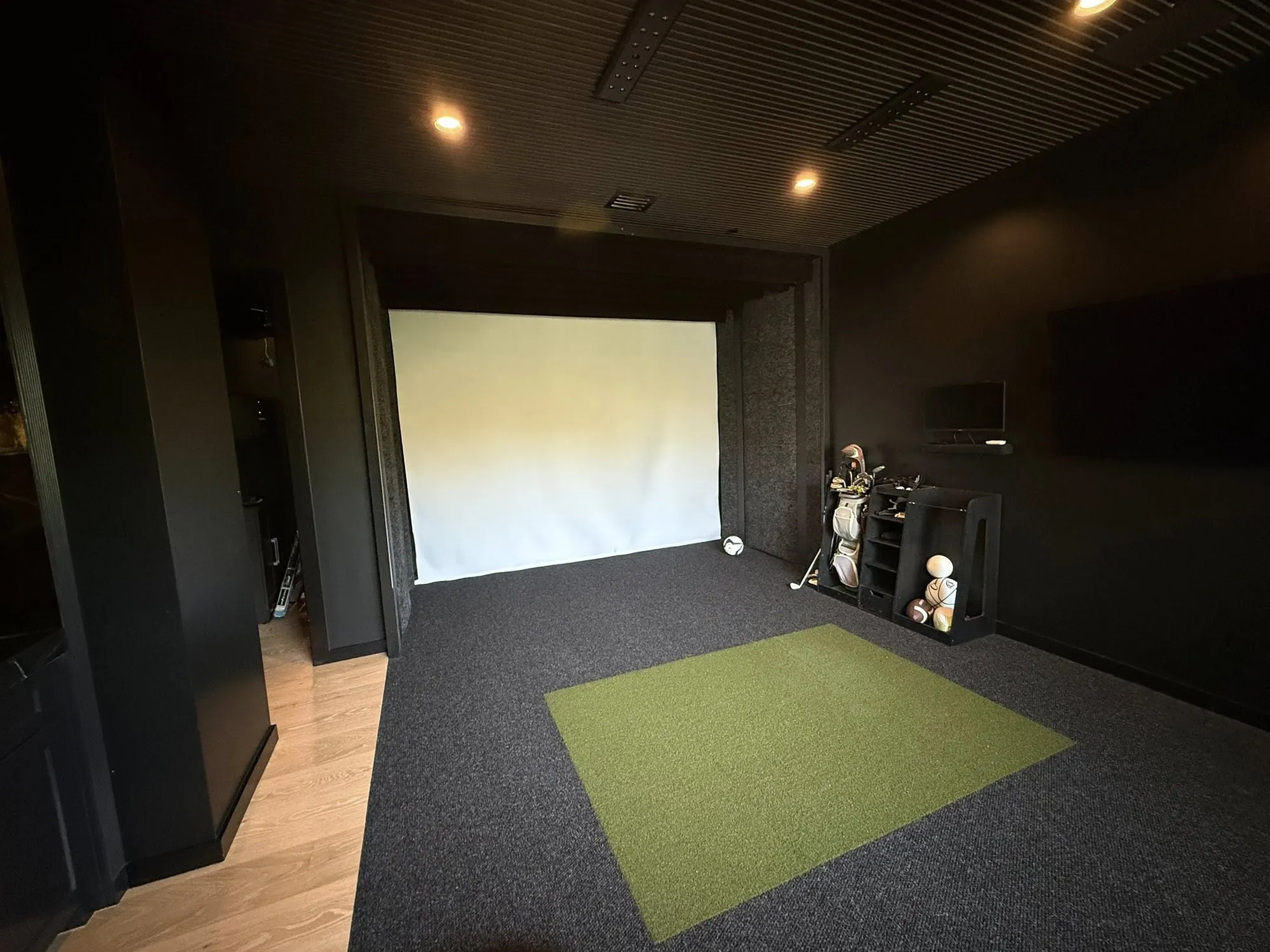 Golf Simulator — Bellah Audio Austin project