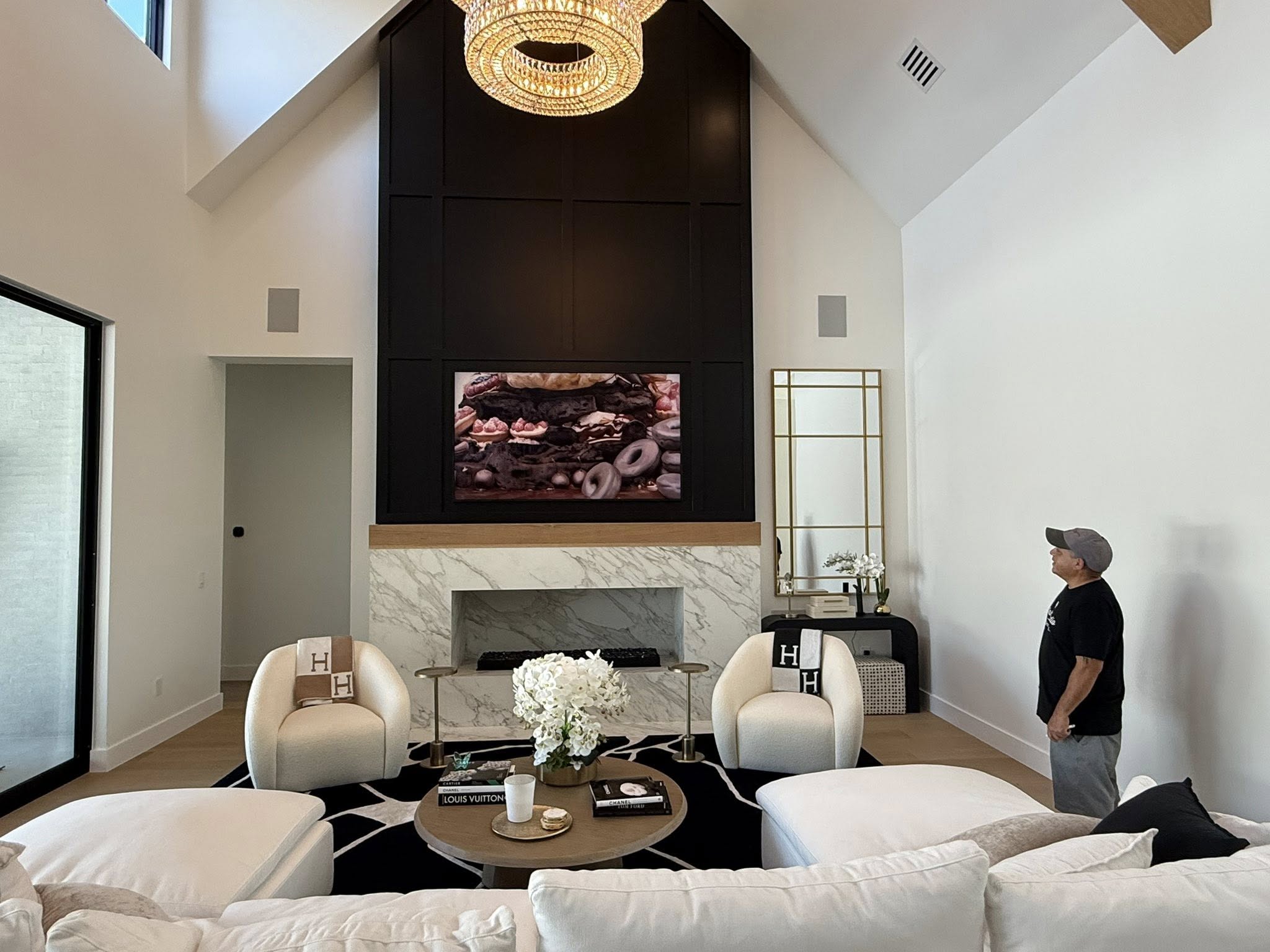 Living Room — Bellah Audio Austin project