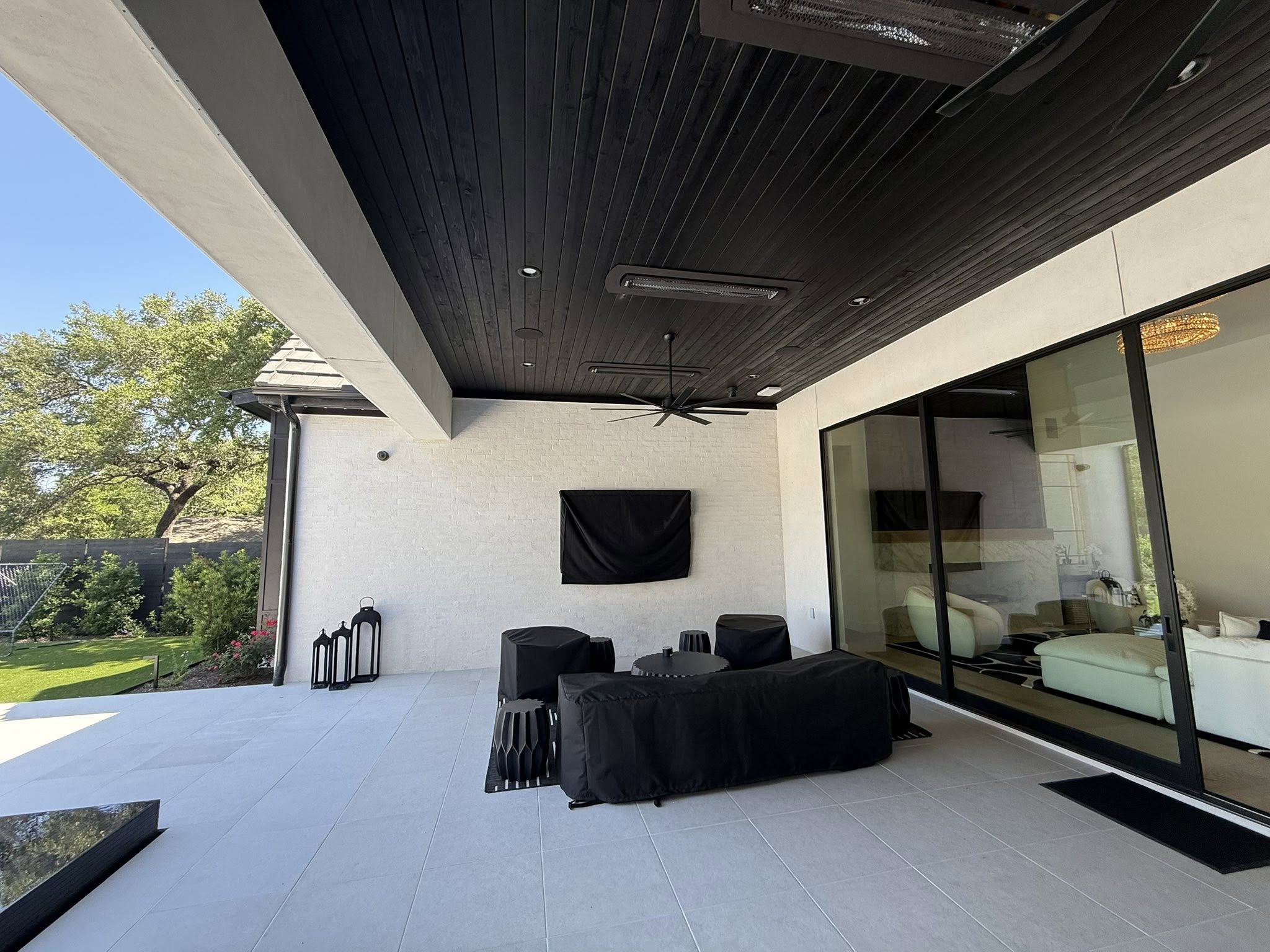 Outdoor Patio — Bellah Audio Austin project