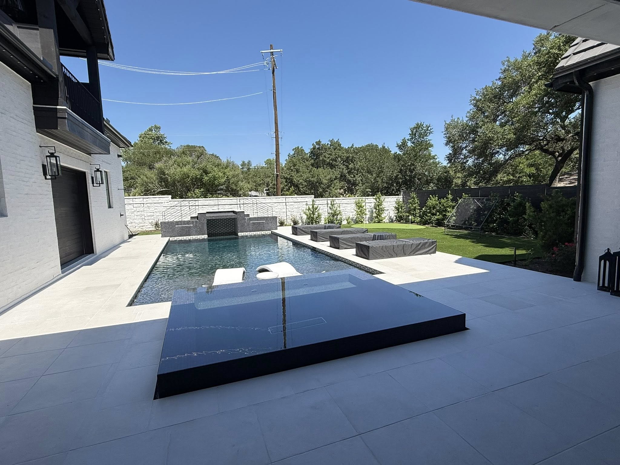 Pool & Outdoor — Bellah Audio Austin project