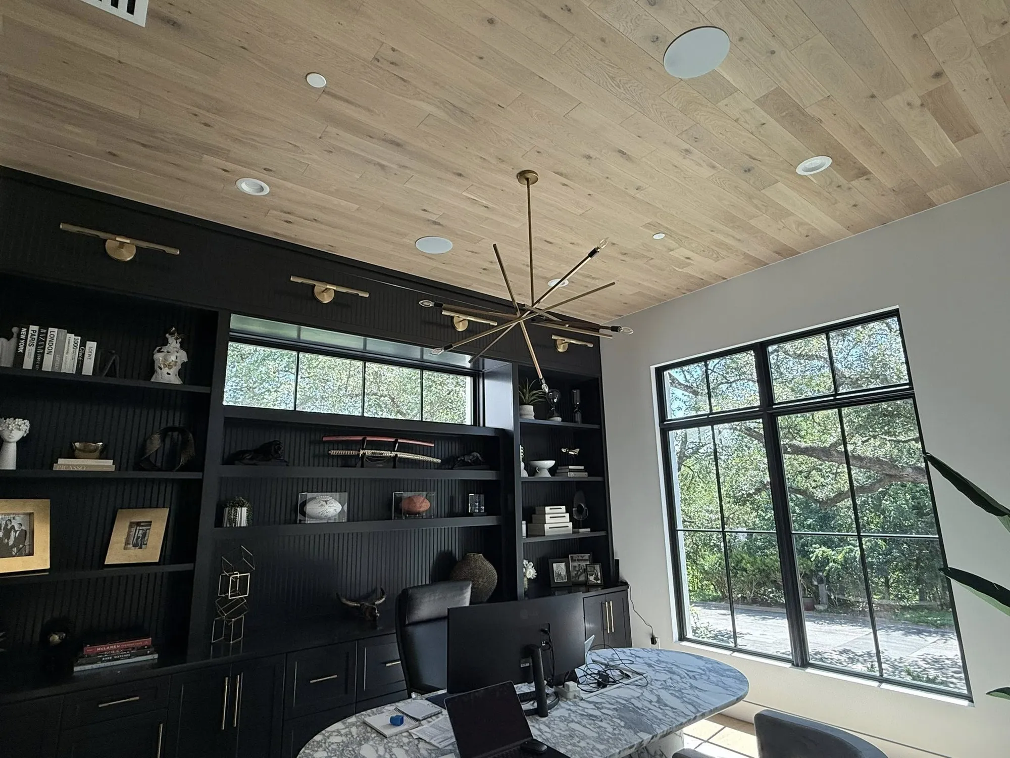 Office / Library — Bellah Audio Austin project
